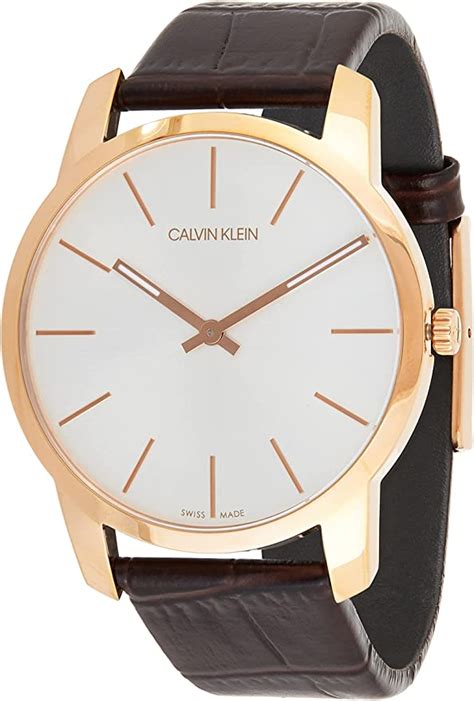 reloj calvin klein correa cuero